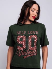 T-shirt Feminina Algodão Egípcio Brisa