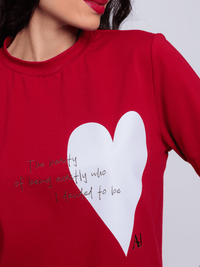 T-shirt Feminina Algodão Egípcio Brisa