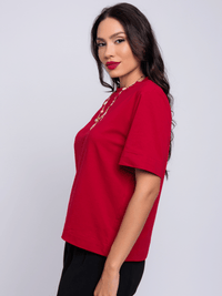 T-shirt Feminina Algodão Egípcio Brisa