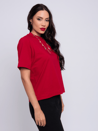 T-shirt Feminina Algodão Egípcio Brisa