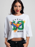 T-shirt Copa Leda Estampada