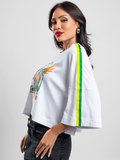 T-shirt Copa Leda Estampada