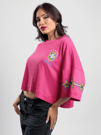 T-shirt Copa Leda Estampada