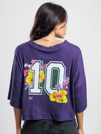 T-shirt Copa Leda Estampada
